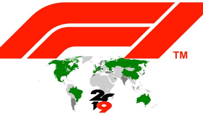 Formula 1 2019 - banner Temporada de la Formula 1 2019