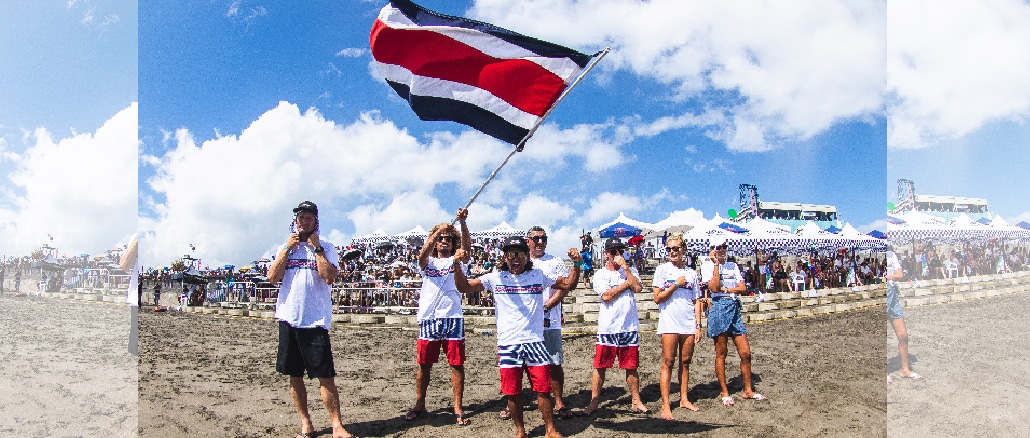 World Surfing Games 2019 - Costa Rica team