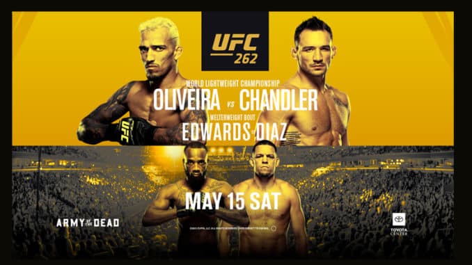 UFC 262 - Oliveira vs Chandler - AccionyDeporte banner