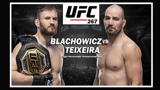 UFC 267 - Blachowicz vs Teixeira - AccionyDeporte