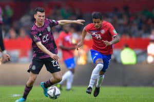 Hirving Lozano y Gerson Torres - México 0 a 0 Costa Rica - Ruta a Qatar 2022