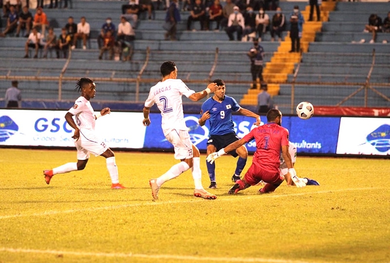 Nelson Bonilla (El Savador) - Honduras 0 a 2 El Salvador - Ruta a Qatar 2022