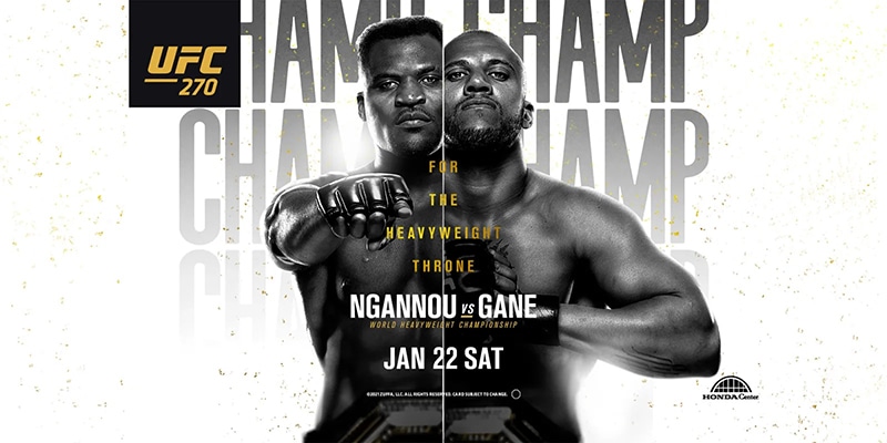 UFC 270 Ngannou vs Gane - Campeonato de Peso Pesado -AccionyDeporte